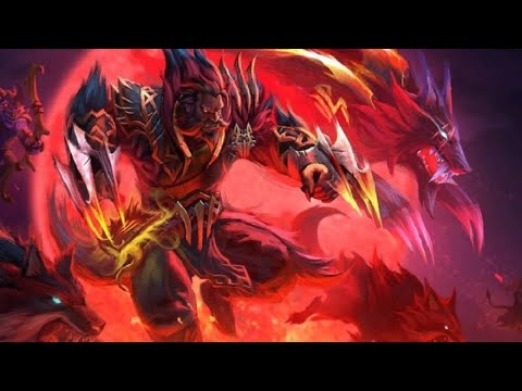 How to play Lycan Offlane Pusher Build 7.27b