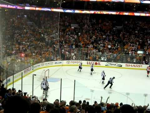 Jeff Carter's game-winner vs avalanche 10/11/10
