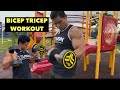 SUPERSET Bicep Tricep | Workout Dekat Playground Pon Perit