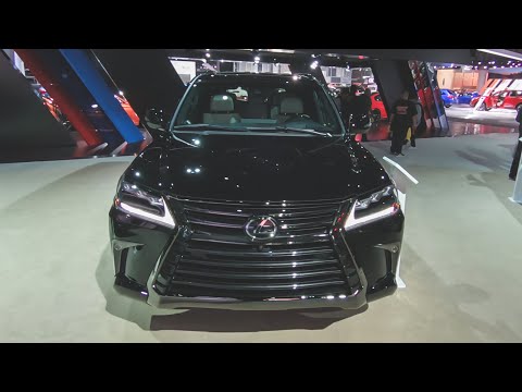 2019 Lexus LX 570 Inspiration Series - POV Walkaround Exterior & Interior - 2018 LA Auto Show