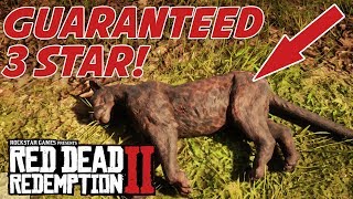 Guaranteed 3 Star Animals! | Easy Perfect Pelts | Red Dead Redemption 2 (RDR2)