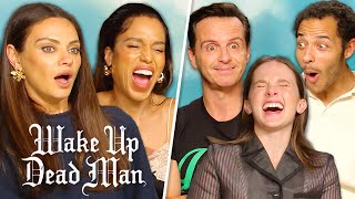 Knives Out 3 Cast Take On A Mystery Interview | Wake Up Dead Man