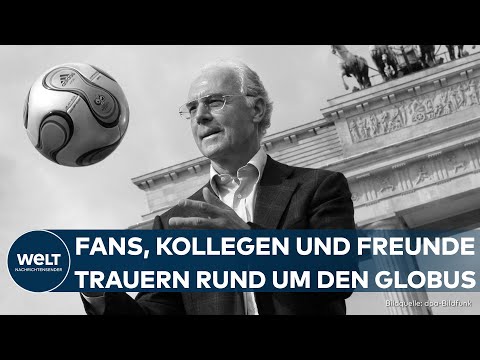 Video Thumbnail: FRANZ BECKENBAUER: So trauert die internationale Fußball-Welt um den "Kaiser"