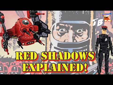 History of the Red Shadows | Palitoy Action Force + Brian Hickey - Total Toy Books | Baron Ironblood