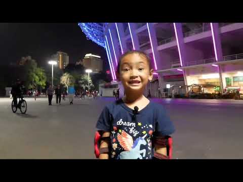 KIDS INLINE SKATING || Learn to skate and fun steps Full HD