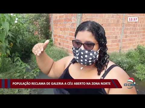 População reclama de galeria a céu aberto na zona norte 28 12 2020