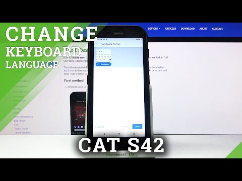 How to Change Keyboard Language in CAT S42 – Set Up Keyboard Language