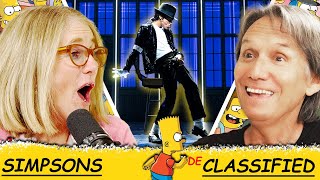Working With THE KING OF POP - Michael Jackson | Simpsons Declassified