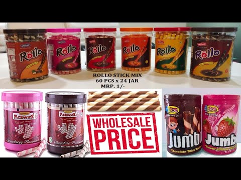 Rich Creamy Roll | Chocolate Wafer Rolls Wholesale Price| Melties Roll Price | Chocolate Wafer Stick