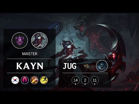 Kayn Jungle vs Karthus - KR Master Patch 9.15