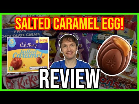 Cadbury Salted Caramel Milk Chocolate Egg Review