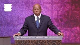 U.S. Rep. John Lewis at the NMAAHC Grand Opening Dedication Ceremony