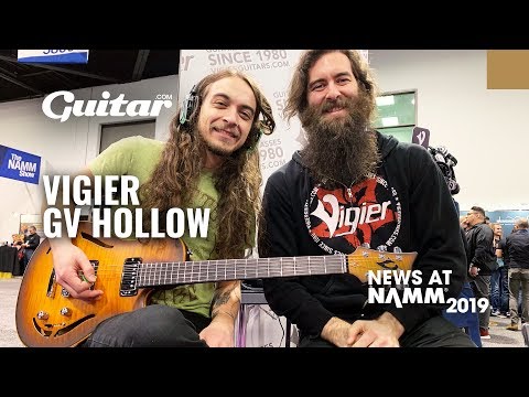Demo: Vigier's new GV Hollow is a thin, modern statement piece #NAMM2019