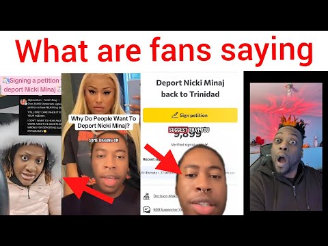 Fans Sign Petition to Deport Nicki Minaj Back to Trinidad — Internet Goes Wild