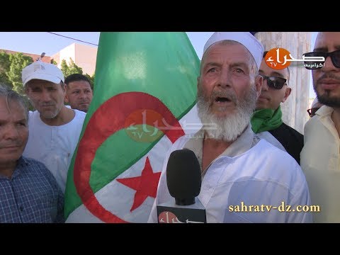 أراء بعض المواطنين في الجمعة 16 من الحراك من مدينة بسكرة