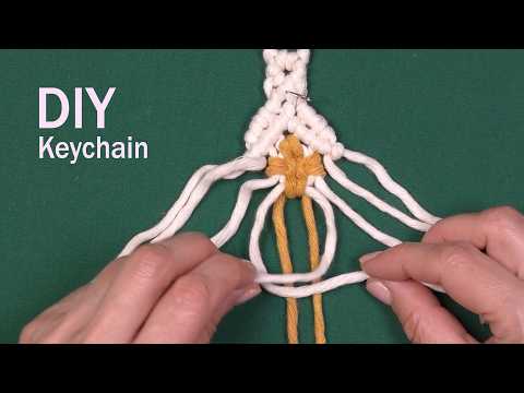 DIY MACRAME KEYCHAINS Patterns for Beginners and Beyond