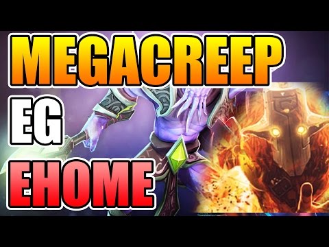The Best MEGACREEP COMEBACK - EG vs EHOME TI6 Dota 2