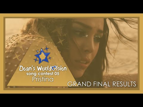 Doan's Worldvision Song Contest 05 - Grand Final Results