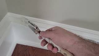 How to paint baseboards with no tape