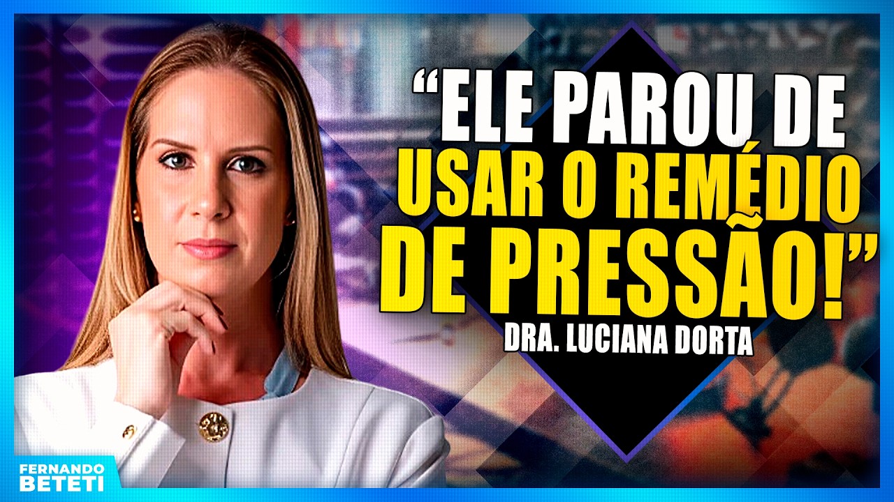Hidrogênio Molecular Pode Substituir Remédios de Pressão? - Dra. Luciana Dorta - Fernando Beteti