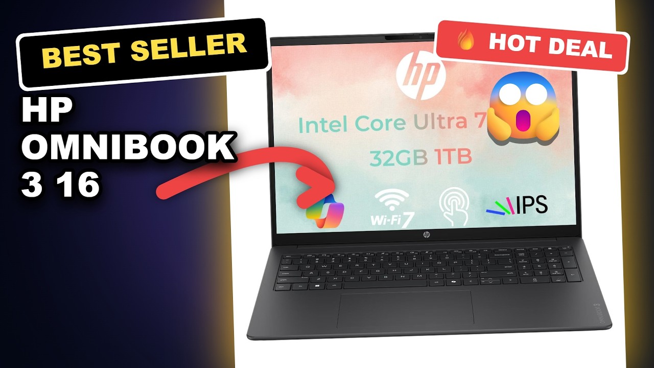 HP OmniBook 3 16 Touch Laptop Tested: AI-Powered & Worth It in 2024?