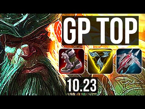 GANGPLANK vs IRELIA (TOP) | 1400+ games, 1.3M mastery, Legendary, 10/2/1 | NA Master | v10.23
