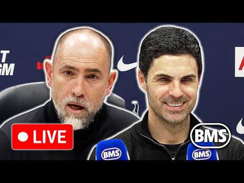 🔴 LIVE | Mikel Arteta and Igor Tudor post-match press conference | Tottenham Hotspur 1-4 Arsenal