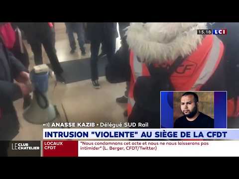 Intrusion "violente" au siège de la CFDT