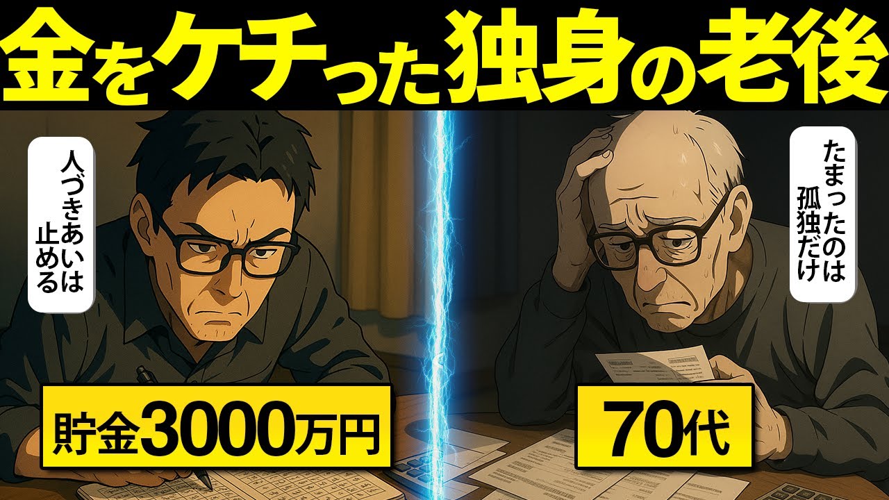 【漫画】シニア世代が異常な節約でお金だけを貯めたらどうなるのか【50代 60代・資産運用＆年金】
