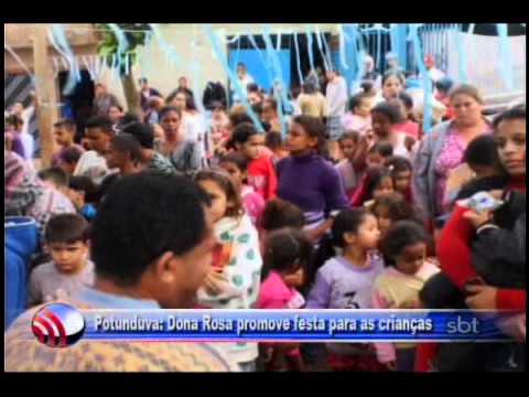 Fala Cidade 01/10/2013   Potunduva: Dona Rosa promove festa para as crianças