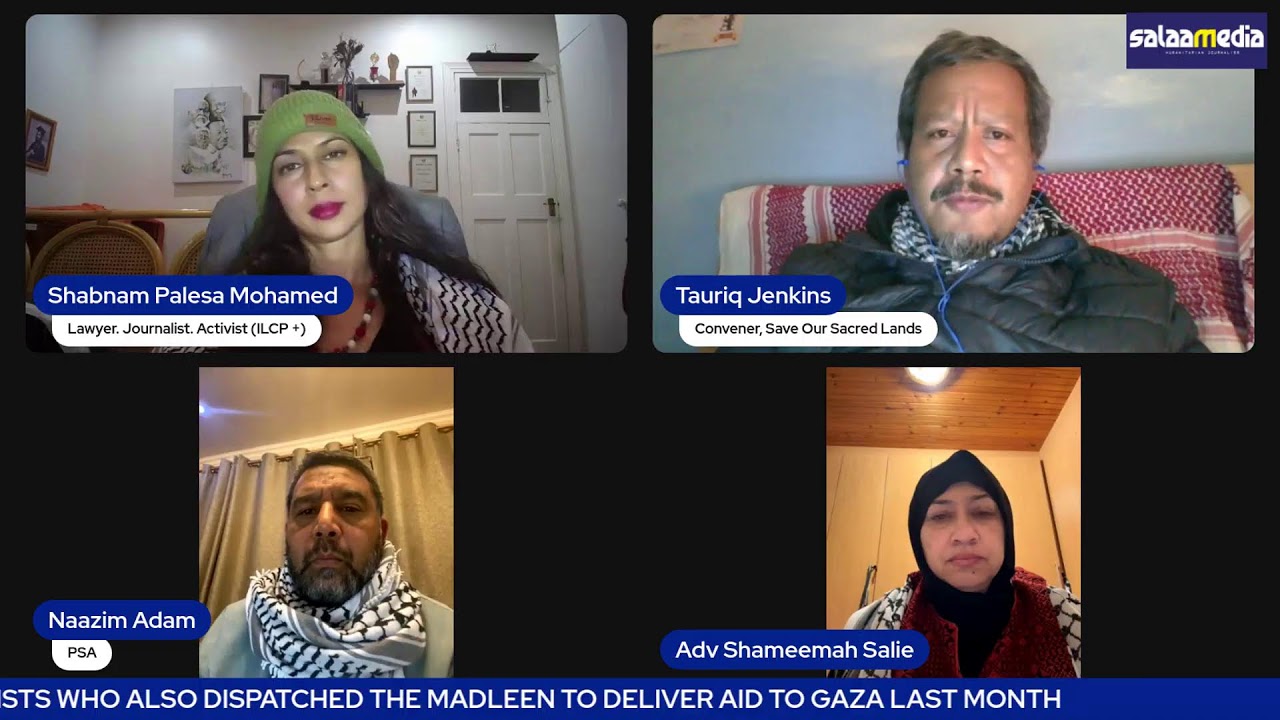 Live crossover to the #Handala as it breaks the Israeli siege to deliver humanitarian aid to Gaza