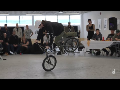 French BMX FLATLANDER Rémy Dunoyer's full 2nd run at IGI DOJO JAM 1 : Montréal, QC