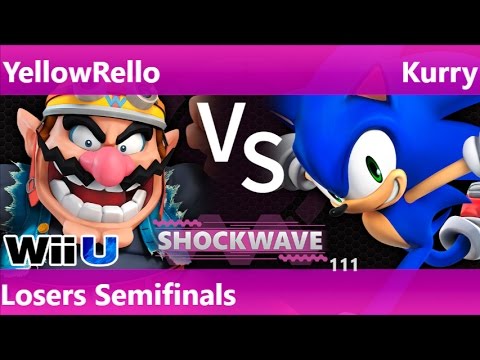 SW 111 - YellowRello (Wario, Yoshi) vs SM | Kurry (Sonic, Cloud) Losers Semifinals - Smash 4