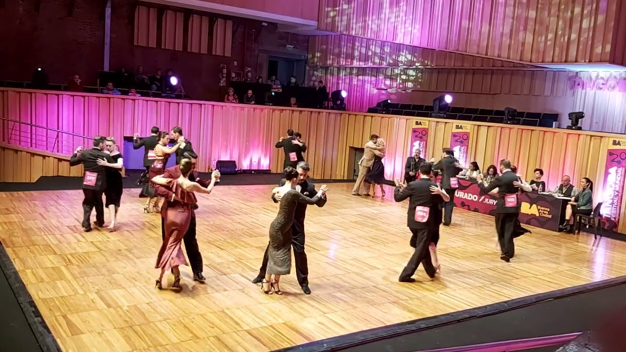 Ronda12Semifinales Mundial Tango 2.023 Una fija/Di Sarli A las 7 en el café/Caló Pájaro Ciego/Troilo