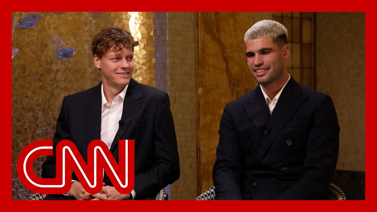 Tennis giants Sinner and Alcaraz talk rivalry, friendship