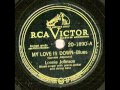 Lonnie Johnson - Will You Remember