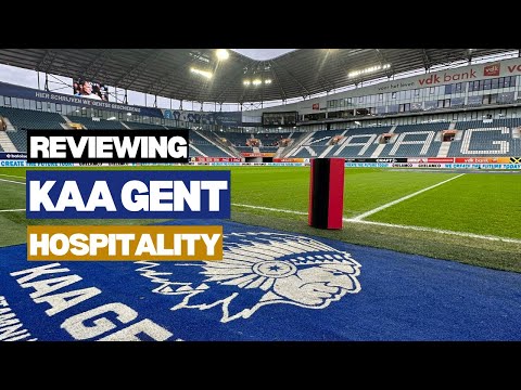 Reviewing KAA Gent 🇧🇪 hospitality at the Ghelamco Arena 👀