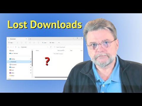 My Downloaded Files are Missing. How Do I Get Them Back?