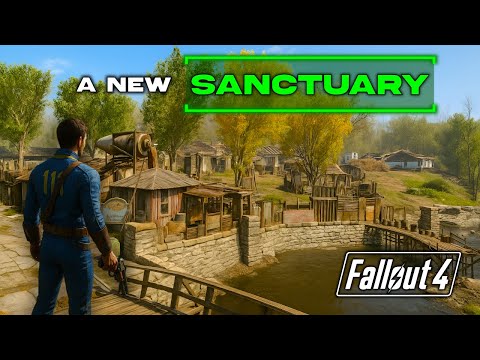 Fallout 4 - Rebuilding Sanctuary Hills Settlement on Console (PS5)