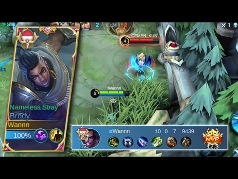 TUTORIAL BRODY MENANG LANING PHASE!! BEATRIX MUSUH SAMPE KALAH LEVEL! - Mobile Legends