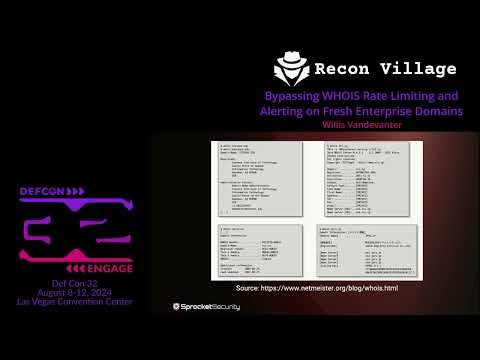 Bypassing WHOIS Rate Limiting thumbnail