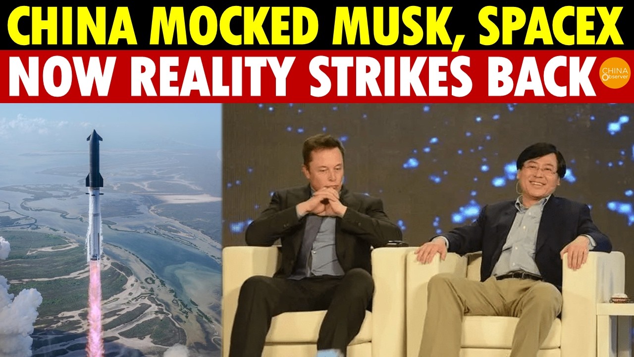 China Doubts SpaceX, Mocked Musk — Now Reality Strikes Back, They Look Ridiculous