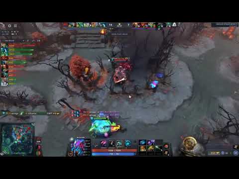 TI10. T1 vs Alliance. Kuku epic mag horn toss into annihilation!!!! godlike play!