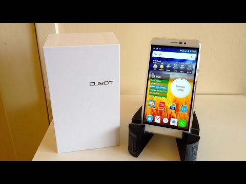 CUBOT NOTE S Unboxing