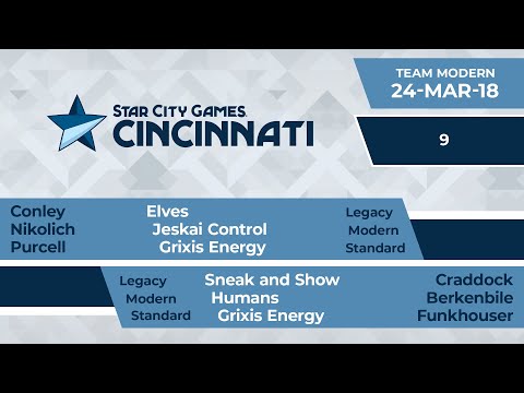 SCGCIN: Round 9 - Conley, Nikolich, Purcell vs Craddock, Berkenbile, Funkhouser | Modern