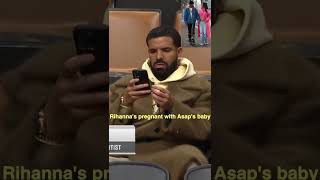 Drake has inner thoughts while looking at his phone