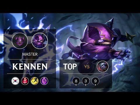 Kennen Top vs Tristana - KR Master Patch 9.23