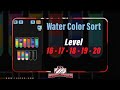 Water Color Sort Level 16 17 18 19 20