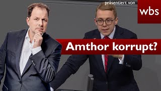 Nico Semsrott zeigt Philipp Amthor wegen Korruption an - Ist der CDU Politiker&Lobbyist bestechlich?