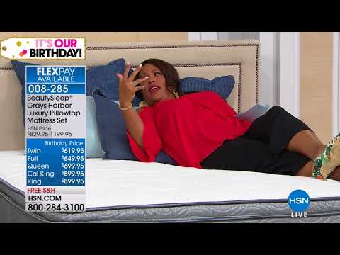 HSN | Beautyrest Mattresses Celebration 07.01.2018 - 04 AM